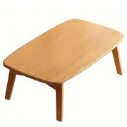 NNETM Low-Rise Design Bamboo Folding Table