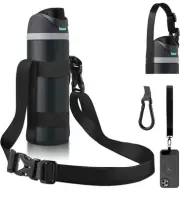 Water Bottle Holder Strap, for Owala Hydro Flask IRON °FLASK