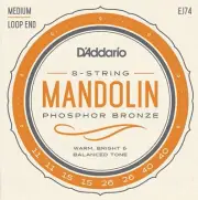 D'Addario Mandolin Strings EJ74 (formerly J74) Medium .011-.040