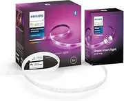 Philips Hue White & Color Ambiance, 2m and 1m Extension, Indoor Color LED Strip, V4, Base, Expandable, Bluetooth Compatible, Compatible with Alexa, Google Assistant and Apple Homekit
