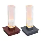 Dimmable Cordless Desk Lamp Rechargeable Touch Control Acrylic LED Desk Lamp
