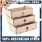 Modular Storage System Horizontal Draws Suits 3 SHELF LOWER BOX 3mm MDF PREMIUM