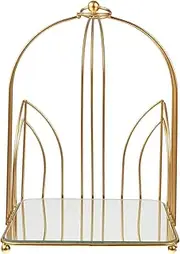 Wedding Cake Stands Cosmetic Rack Bird Cage Desktop Makeup Organizer Rack Cupcake Stand Essence Perfume Lotion Bottle Shelf Skincare Products Organizer Cake Decorating/2063