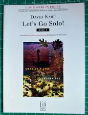 NEW FJH DAVID KARP Let's Go Solo! PIANO MUSIC BOOK 2 COMPOSERS IN FOCUS