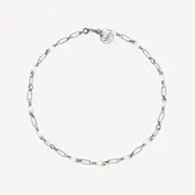 Vista Silver Anklet