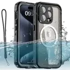 For iPhone 16 15 14 13 Pro Max Case Waterproof Shockproof Heavy Duty Phone Cover