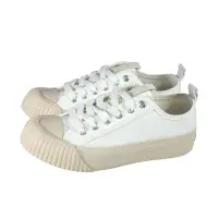 在飛比找樂天市場購物網優惠-KANGOL 休閒鞋 帆布鞋 女鞋 米白色 61221603
