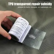Camping Gear Tent Repair Tape, Waterproof Boat Cover Canvas Repair Tape, 3"x147"