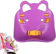 Cycle Doll Chair - Cute Doll Seat Silicone Cycle Doll Chair | Decorative Cycle Attachment Fun Doll Carrier for Kids & Scooter