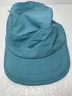 Brooks Running Unisex Lightweight Packable Hat Aqua Blue OSFA Run Happy
