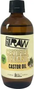 Every Bit Organic Castor Oil - Amber Glass Bottle 200ml