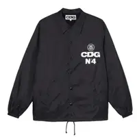 在飛比找蝦皮購物優惠-全新 CDG x Stussy COACH JACKET 黑