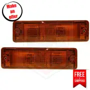 Turn Signal Light NI2521101 NI2520101 Set of 2 for 80-86 Nissan 720 Base, Deluxe (for: Nissan)