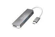 J5create JCD371 USB-C to HDMI & USB 3.1 2-Port with Power Delivery (USB-C to HDMI, 2x USB-A 3.1, USB-C PD 60W)