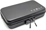 Vault Case Secure Matte LOCKING Knife Accessory Display Case, 6 Removable Panels, TSA Lock, Travel Small Folding Knife Case, Pocket Knife, Outdoor, EDC, Everyday Carry, Collectibles, Smooth Finish