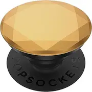 PopSockets PopGrip - Expanding Stand and Grip with Swappable Top - Metallic Diamond Medallion Gold