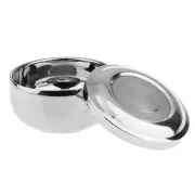 Men's Shaving Mug Bowl Barber Beard Cup Soap Mug with Lid Shaving Tool