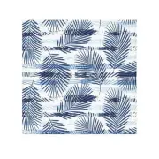 Blue Leaf Palm Tree Face Towel
