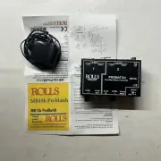 ROLLS MB15 PROMATCH 2-Way Stereo Converter (Balanced/Unbalanced)