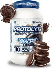 ProtoLyte 100% Whey Isolate Protein Powder Milk Cookies 1.63lb with Amino A