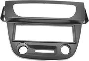 QASULER 1Din Car Radio Fascia Adapter Stereo Panel Mounting Plate Frame Dash Kit, for Renault, Megane 2008~2015 Fluence 2009 Center Console Radio Fascia