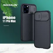 Nillkin For Apple iPhone 11 Pro Max Case, CamShield Series Slim Stylish Protective Case with Slide Camera Cover (Black)