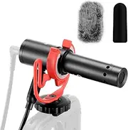 NEEWER Microphone Plug & Play, USB C Digital Output Noise Canceling High Sensitivity Cardioid Microphone with Shockmount and Foam Windshield for Smartphones and Laptops, KM17