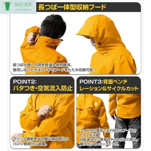 日本 KK 兩件式防水耐水壓雨衣 S-8000 機能型雨衣 RIN WER DLE S800~躍野好物~
