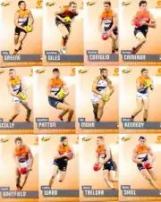 2014 AFL Select Champions Series common 12 card team set - GWS Giants