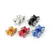 BIKE IT PADDOCK STAND BOBBINS 6MM 1.0 PITCH IN SILVER