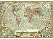 Anatolian Puzzle - World Map, 2000 Piece Jigsaw Puzzle, #3935