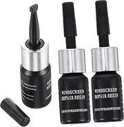 FUNOMOCYA 1 Set Windshield Crack Repair Kit For Car Glass Repair Glass Repair Fluid And Windshield Scratch Remover For Professional Auto Glass Repair