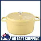 Home Kitchen Enamel Stock Pot with Lid Saucepan Casserole Home Kitchen Utensils