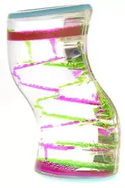 Liquid Motion Bubbler TG32 Green Pink