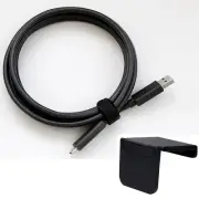 Camera Data Cable Cord Lens Cap Cover Type-C Cable for Logitech C1000E/S Camera