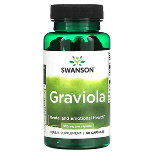 [iHerb] Swanson 番荔枝，530 微克，60 粒膠囊