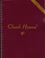 Church Hymnal LARGE PRINT Brand NEW Spiral Bound 410 Hymns Shape Note Format