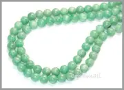 15.7" African Amazonite Round Beads 8mm #71047