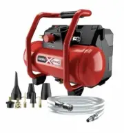 NEW Ozito PXC 2x18V Cordless 6L Oil Free Air Compressor - Tool Only