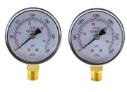 Low and High Pressure Gauges for Propane Regulator - 2.5 inches - 1/4" NPT