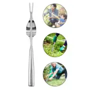Garden Supplies Stainless Steel Grass Fork Tough Soil Weeder