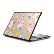 MacBook Pro 16-inch (M1 - M4) Impact Case Cute Bunny Candy Floss with Lemon Banana Pine Apple - Kawaii Rabbit Cotton Candy with Fruit & Sweet Food