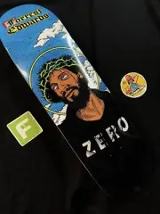RARE Shaped Egg Forrest Edwards Black Jesus Christ Thorns Zero Skateboard Deck