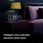 8082t Smart Alarm Clock Safe Time Week Display High Clarity Display Smart Alarm