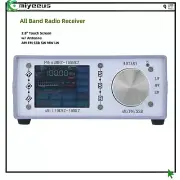 HamGeek ATS25-Desk SI4732 All Band Radio Receiver AM FM SSB SW MW LW 2.8" Touch
