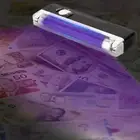1PCS 4W Mini Portable UV Ultra Violet Black Light Lamp Torch BANK NOTES Check