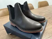 Men COLE HAAN Go-To Chelsea Boot Leather Dark Brown C36532 Sz 10