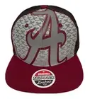Zephyr NCAA Alabama Crimson Tide RARE "Reflector" Flat Bill SnapBack Hat NWT