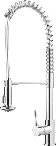 Hafele Mixer Tap Chrome Gooseneck Dual Sprayer
