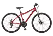Coyote Alpine Hybrid= Ladies MTB Bicycle 700c Shimano 21 Speed Medium Red